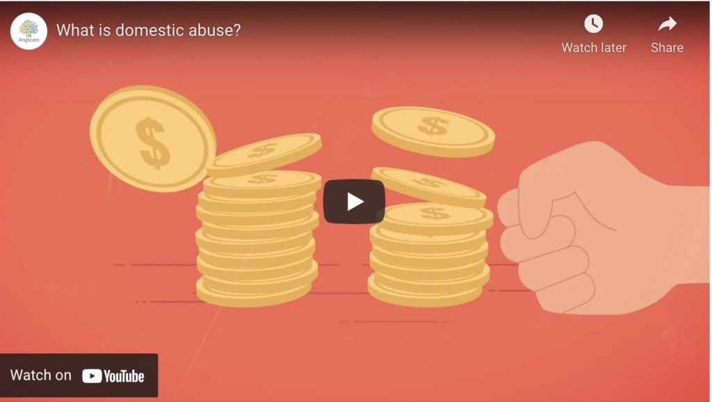 what is domestic abuse? video by anglicare sydney