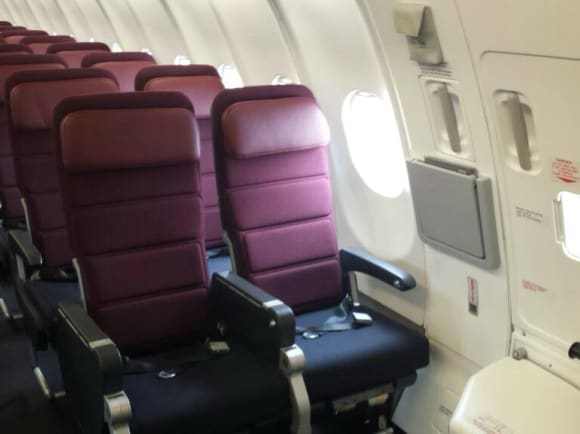 exit row on plane